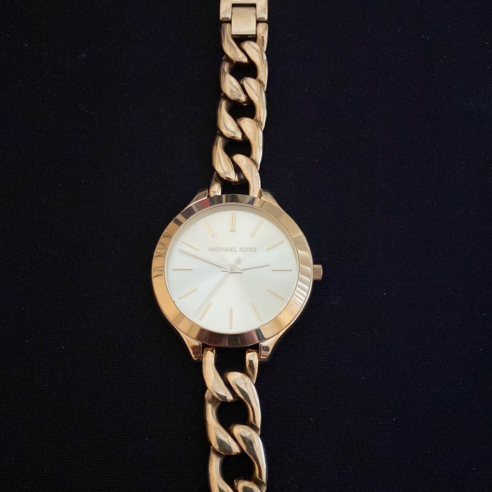 COPY - Gold Michael Kors Watch. Never worn!